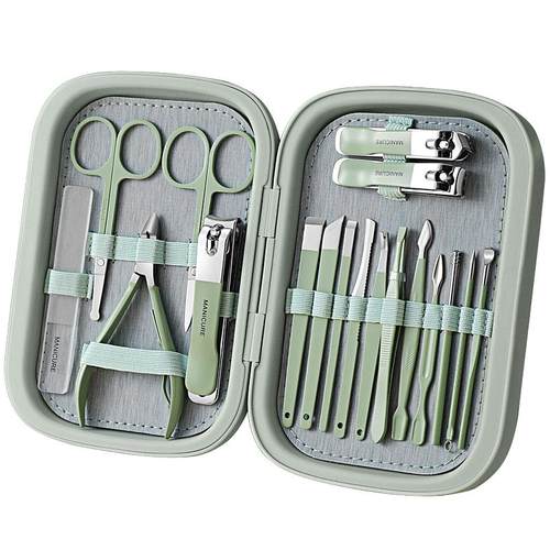 指甲刀套装指甲剪家用男女专用修脚工具修甲刀钳子原装美甲18件套