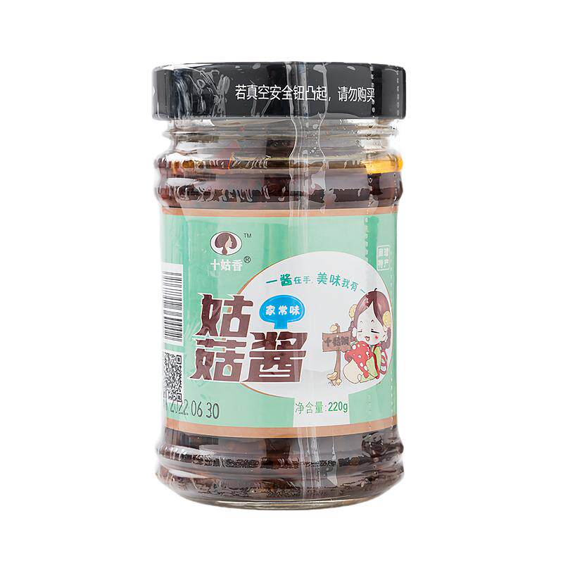 香菇酱南漳裕农菌业十姑香姑菇酱