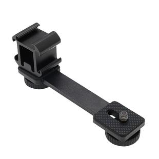 芯鲜TP18双机位三手机夹直播专用支架横杆增位配件适用ipad平板可调节角度云台自拍底座三脚架扩展