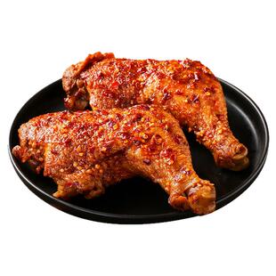 小石头麻辣战斧鸡腿开袋即食香辣健身小吃零食手枪腿鸭腿整箱批发