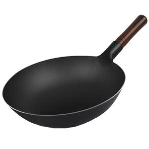 老式无涂层铁锅通用精铁32cm