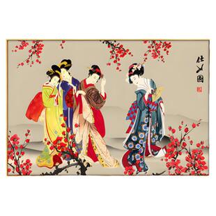 仕女图十字绣2025新款线绣客厅四大美女名画唐朝宫女图汉服自己绣