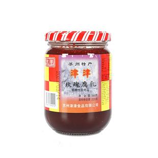 津津玫瑰豆腐乳苏州特产小吃下饭菜腐乳早餐佐料瓶装380g*2