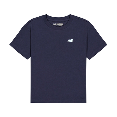 Newbalance nb官方童装 4-14岁男女童夏季新品简约纯色短袖T恤