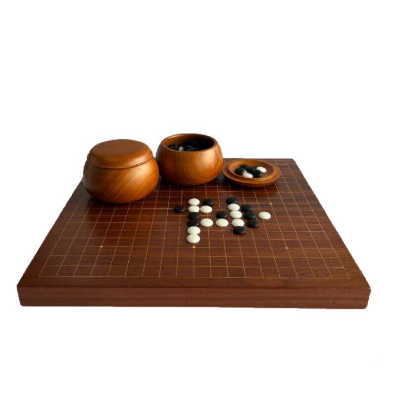 中式整木独木围棋大盘围棋套装