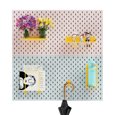 定制金属宜家洞洞板极鹤