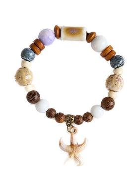 马卡龙色系大象陶瓷手串女年度新款小众设计甜美百搭闺蜜手链饰品