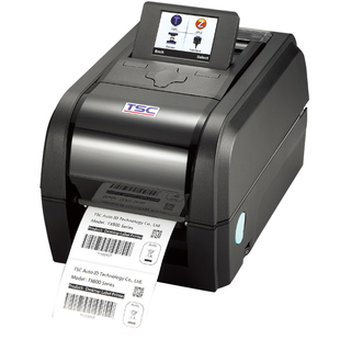 TSC-TX600dpi高分辨率打印机热转印碳带打标机高清条码专用标签机