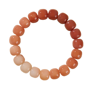 天然白玉菩提手串正品女款菩提子文玩串珠盘玩手链男静心转运珠