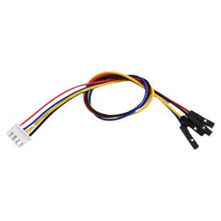 XH2.54mm间距转杜邦2.54mm 单P端子线 PCB板接插线 传感器连接线