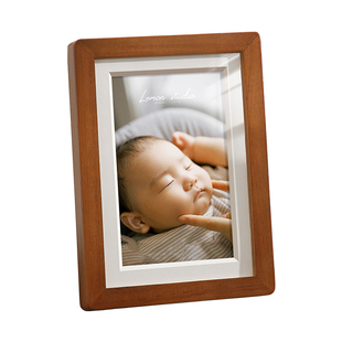 宝宝相框摆台洗照片做成挂墙空框儿童成长纪念加打印相册框高级感