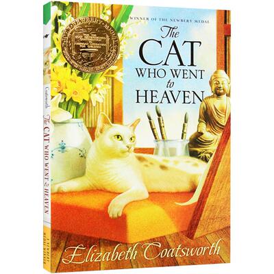 英文原版进口 The Cat Who Went to Heaven 到过天堂的猫 纽伯瑞儿童文学奖金奖绘本 启蒙阅读英语辅导趣味故事图画书籍正版