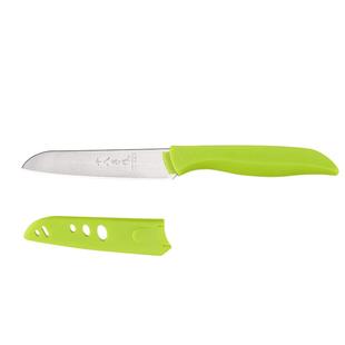 十八子作水果刀家用便携削皮刀水果刀二合一瓜果刀锋利安全小刀具