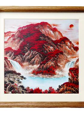 铜艺世家现代装饰铜雕画