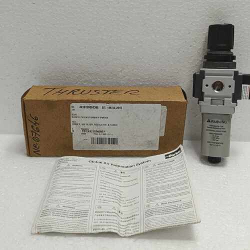 Parker P31EA12EGMB NTP Pneumatic Filter Regulator with Gauge
