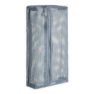 FaSoLa化妆品收纳包透明网纱多功能文具数据线网袋旅行洗漱收纳袋