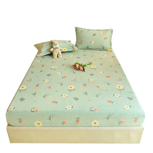 定做订制牛奶绒床笠毛绒榻榻米高低床罩120*135*150*190*200*220