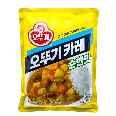 韩国不倒翁奥士基咖喱粉 原味咖喱饭咖喱鸡调味料1kg（0007）
