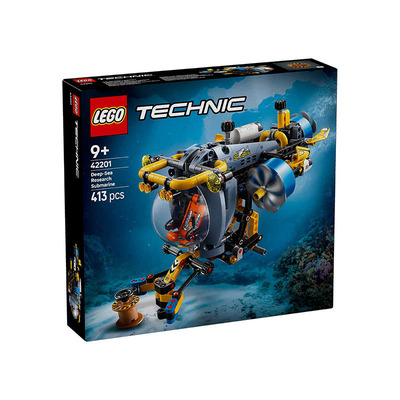 LEGO乐高机械组系列42201深海研究潜水艇男孩拼装积木儿童玩具