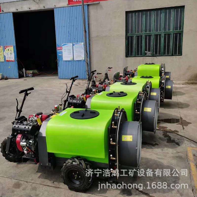 大马力三轮果园打药机喷药车风送式喷雾器蔬菜果树自行柴油打药机