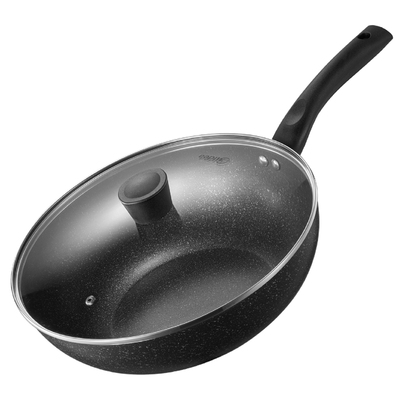 美的不粘锅30cm大口径磁燃两用