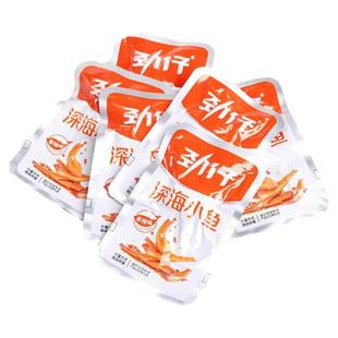 劲仔小鱼干深海鱼仔香辣酱汁湖南特产即食辣味休闲零食美味小吃
