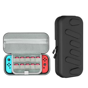 bibuks适用任天堂switch收纳包oled保护套壳ns游戏机卡带盒大容量便携收纳oled主机手柄配件壳套外出硬包日版