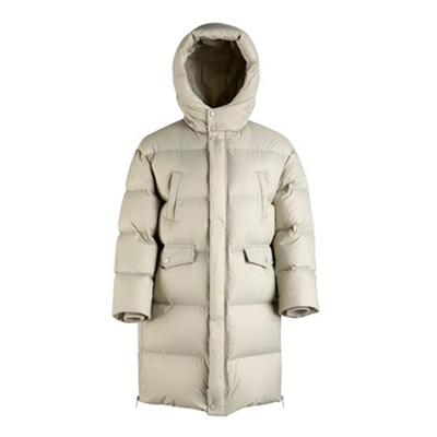 小满鹅95白鸭绒儿童羽绒服中长款