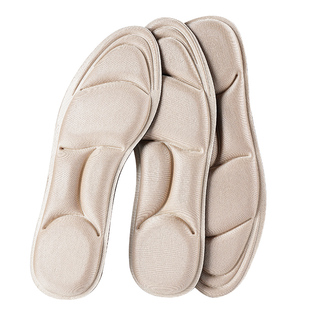 乐福鞋5d按摩鞋垫男女款久站不累运动吸汗马丁靴专用超软防痛夏季