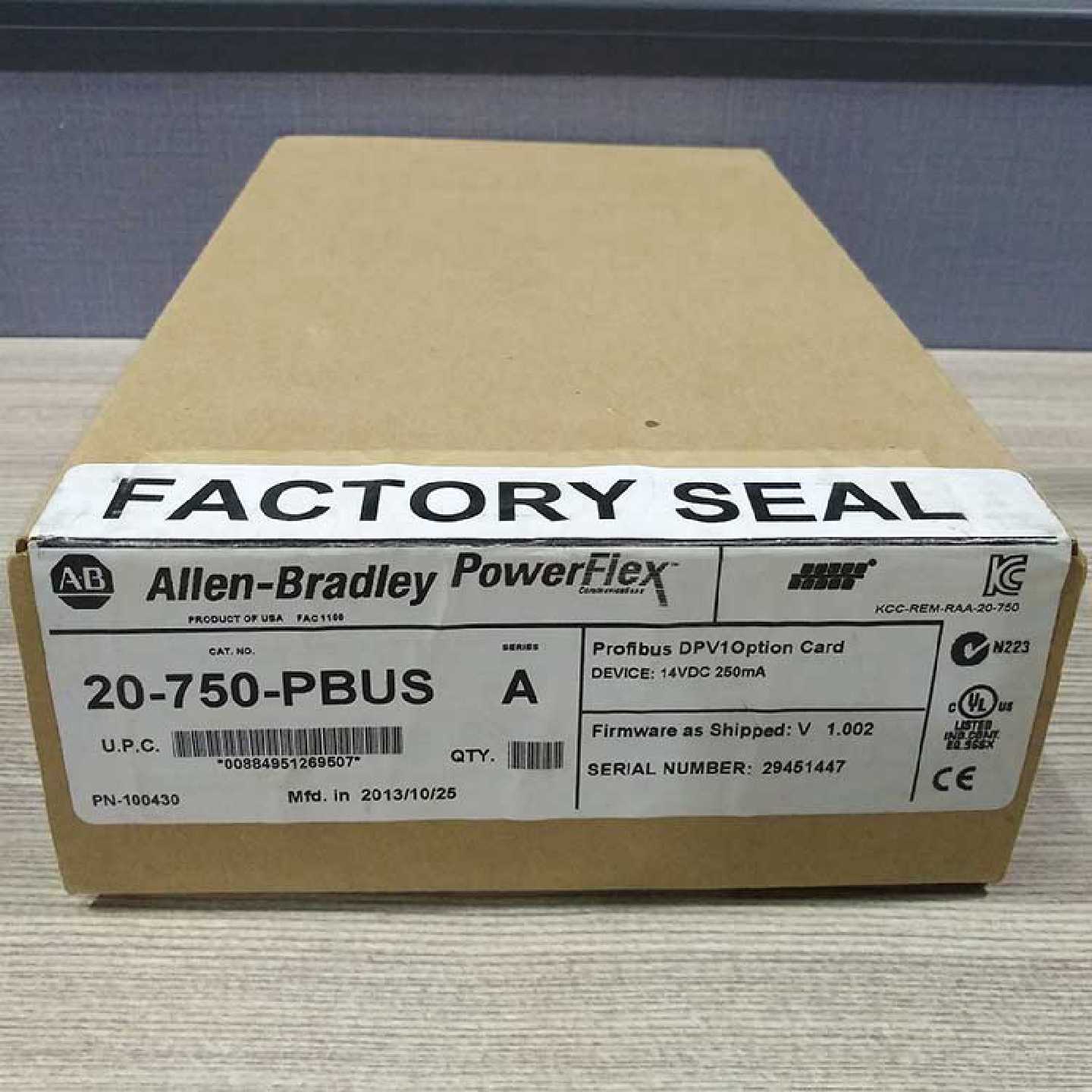议价20-750-C6-E510F500 罗克韦尔 AB PowerFlex 配件20750C6E510