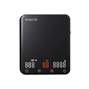 Sinloy辛鹿 意式咖啡秤3.0 计时秤type-c充电手冲称重 咖啡电子秤