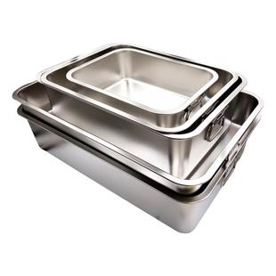 汽修加厚接油盆接油盘零件清洗盆废机油盘铁油盘洗件盆加厚不锈钢