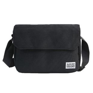 原宿潮流小跨包男邮差包日系简约复古单肩包潮牌斜挎包女文艺男包