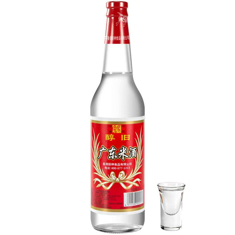 粤马广东米酒白酒低度米酒料酒610ml 12度顺德红米酒醉鹅青梅泡酒