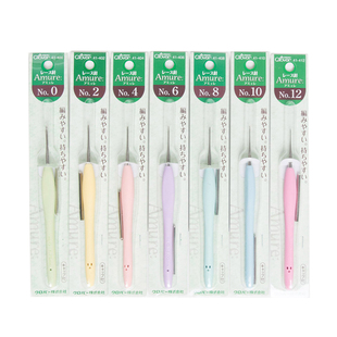 可乐钩针43-323钩针包邮蕾丝日本CLOVER工具暧昧的蕾丝钩针组套