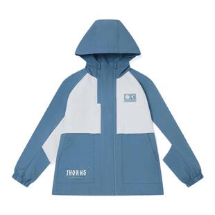 乔丹儿童篮球运动外套薄款2025春秋新款连帽大童男童篮球梭织风衣