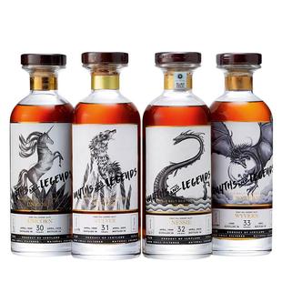 【高地】麦卡伦四大神兽礼盒雪莉桶单一麦芽威士忌酒行货Maccllan