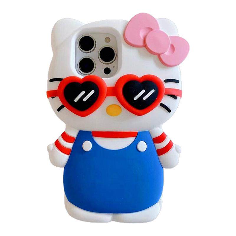 立体凯蒂猫iPhone卡通苹果手机壳