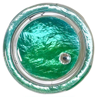 InTheCase炫彩偏光11色羽纱肌理纹水钻纯色磁吸气囊折叠手机支架