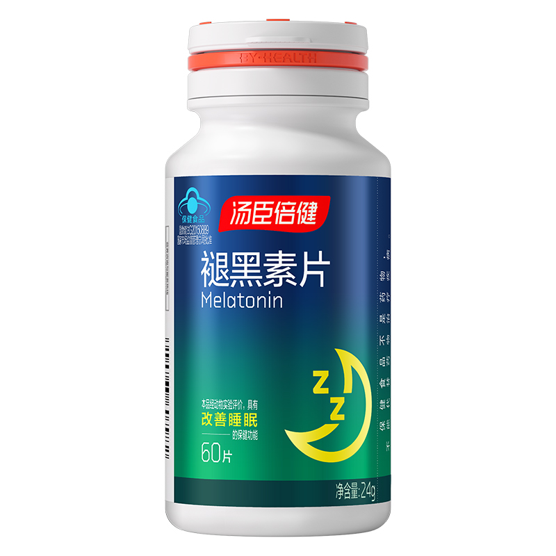 汤臣倍健褪黑素睡前一片改善睡眠