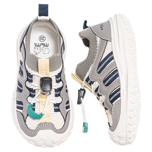 m1m2西班牙童鞋儿童运动鞋飞织网格跑步鞋春新款男童登山鞋中小童