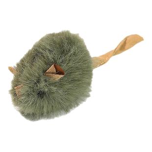 猫咪玩具叫叫鼠智能感应轻触发声毛绒仿真小老鼠猫咪自嗨解闷玩具