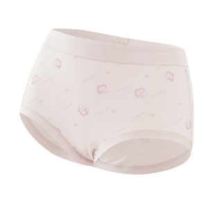 普利诗妈妈内裤胖女士莫代尔棉加肥加大码高腰三角裤中老年2条装