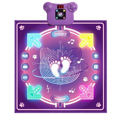 蓝牙连接曲库999+的儿童跳舞毯