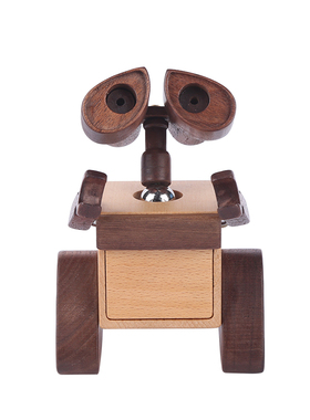 实木摆放把玩卡通实木细作