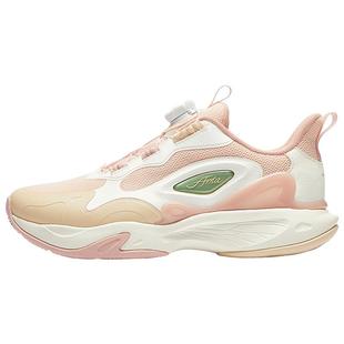 安踏儿童运动鞋女童休闲鞋羽衣2025秋冬季新款厚底保暖旋钮跑步鞋