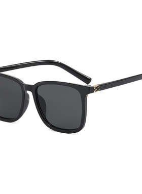 黑色大框防紫外线显瘦女墨镜