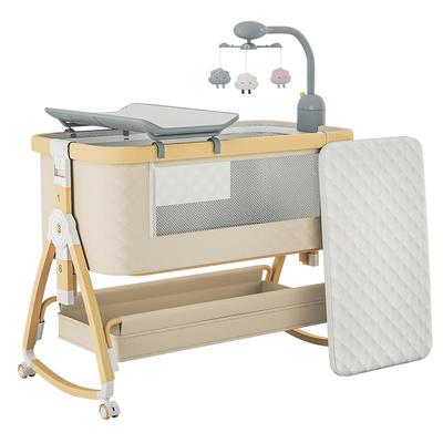 VIPT魔方婴儿床折叠可移动无缝拼接大床便携式多功能摇篮床宝宝床