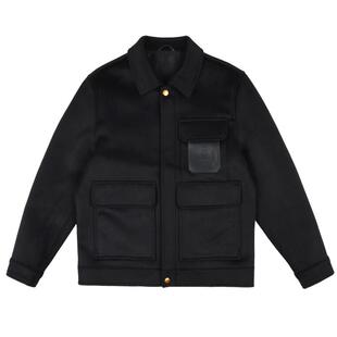 【羊毛呢】RaidyBoer/雷迪波尔2025秋冬男士翻领偏厚夹克外套3015