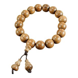 五台山老料九道木手串满纹降龙木转运佛珠念珠静心文玩原木